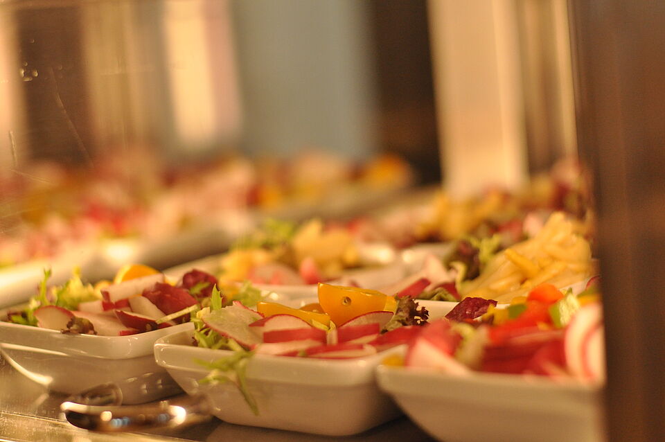 Speisen im Bistro Henry